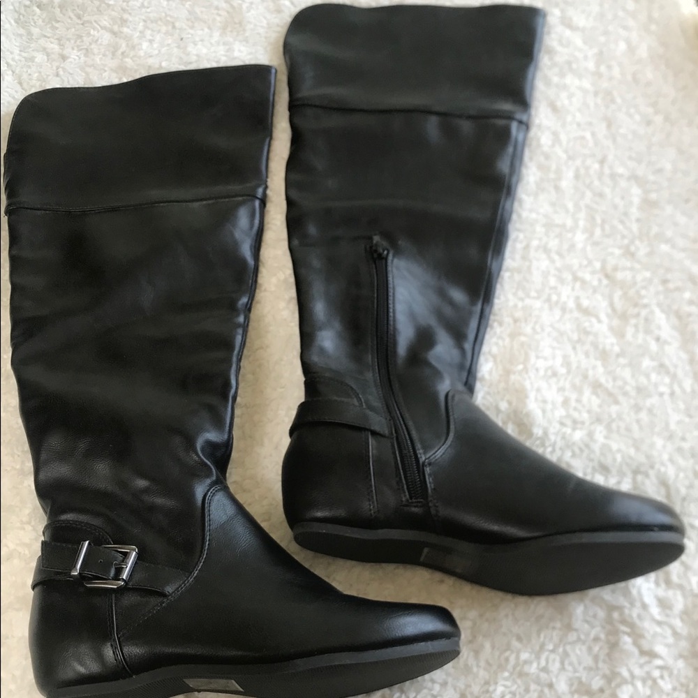 Just above the knee boots